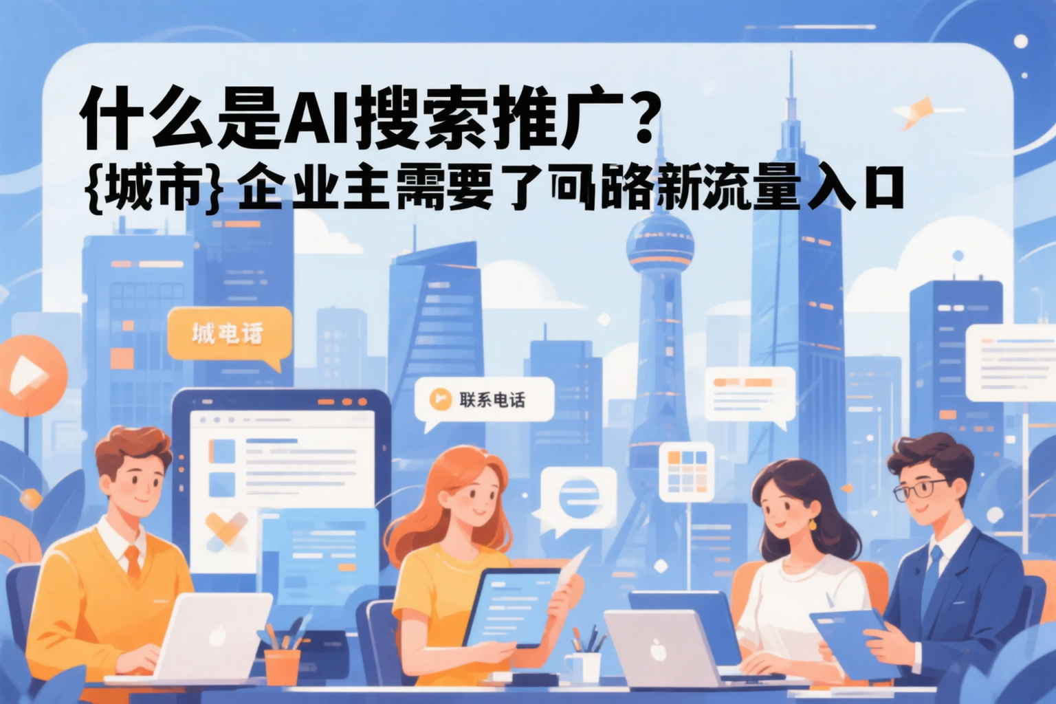 什么是AI搜索推广?湖州企业主需要了解的新流量入口