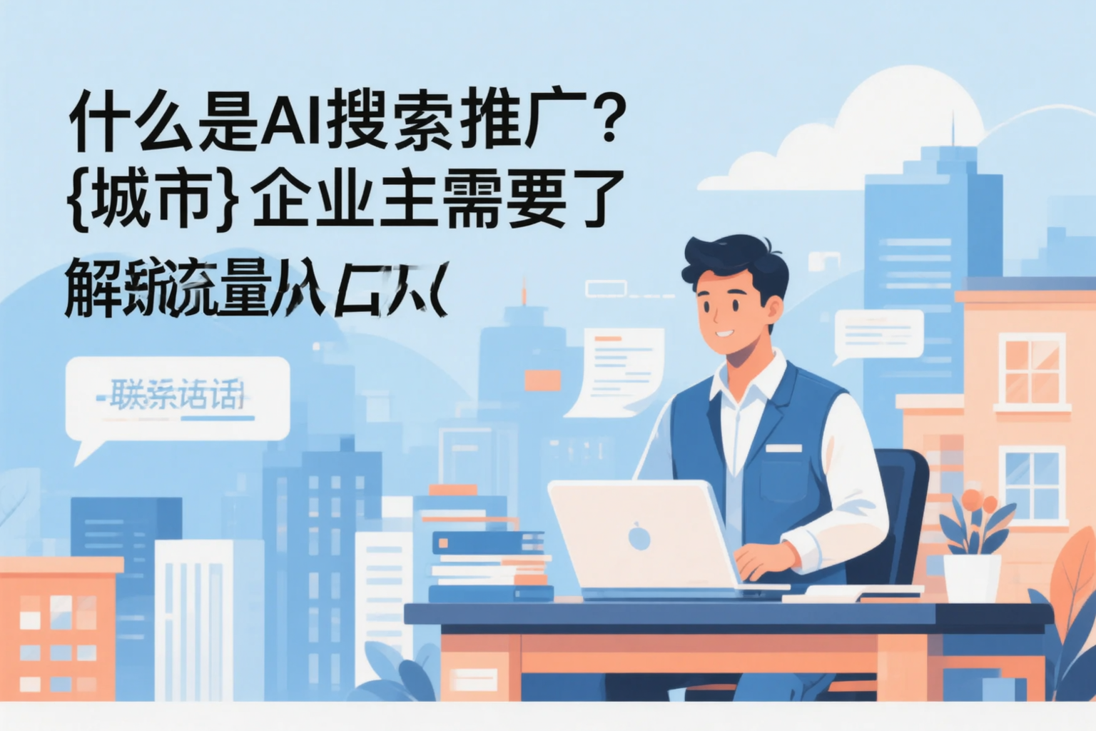 什么是AI搜索推广?湖州企业主需要了解的新流量入口