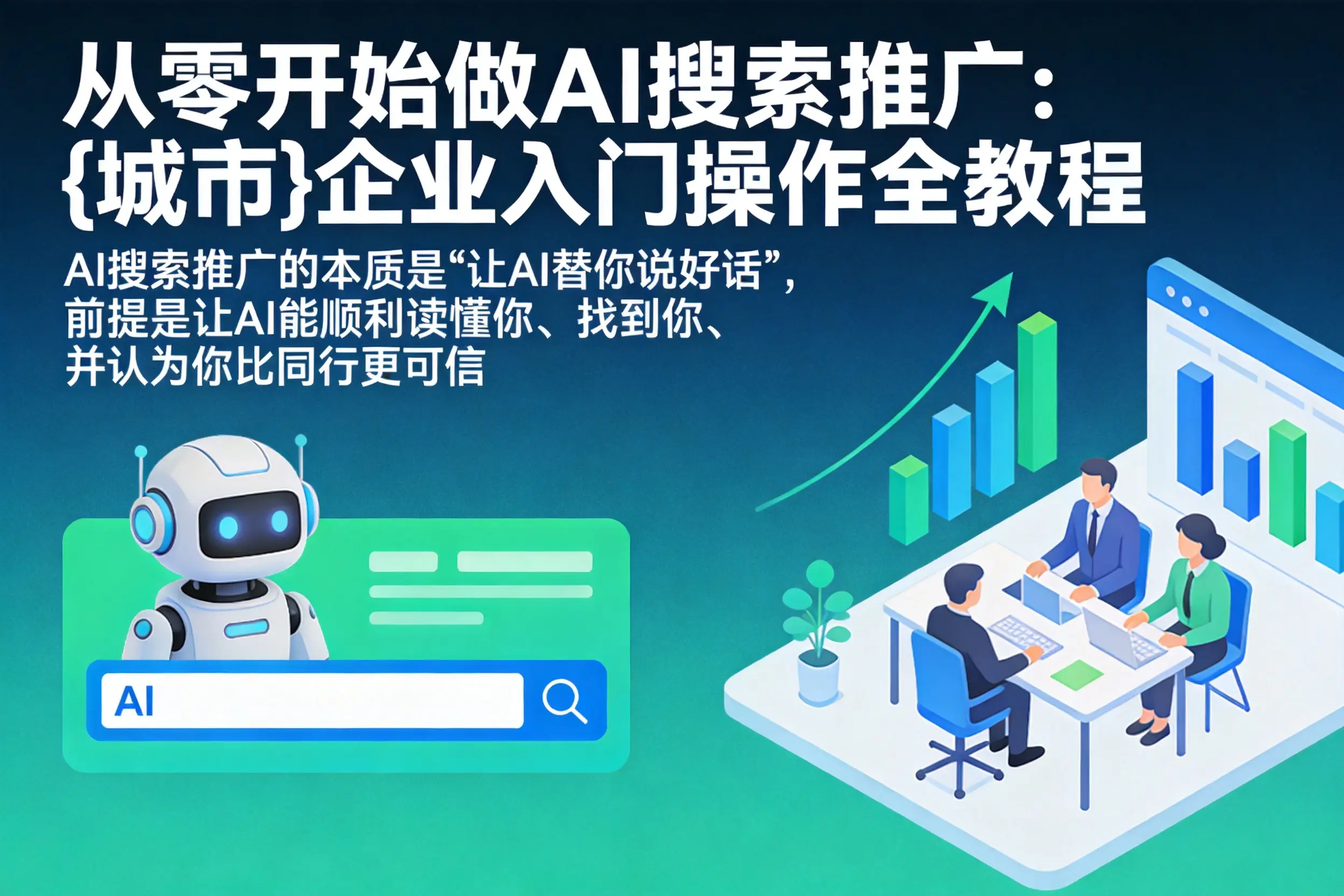 从零开始做AI搜索推广:湖州企业入门操作全教程