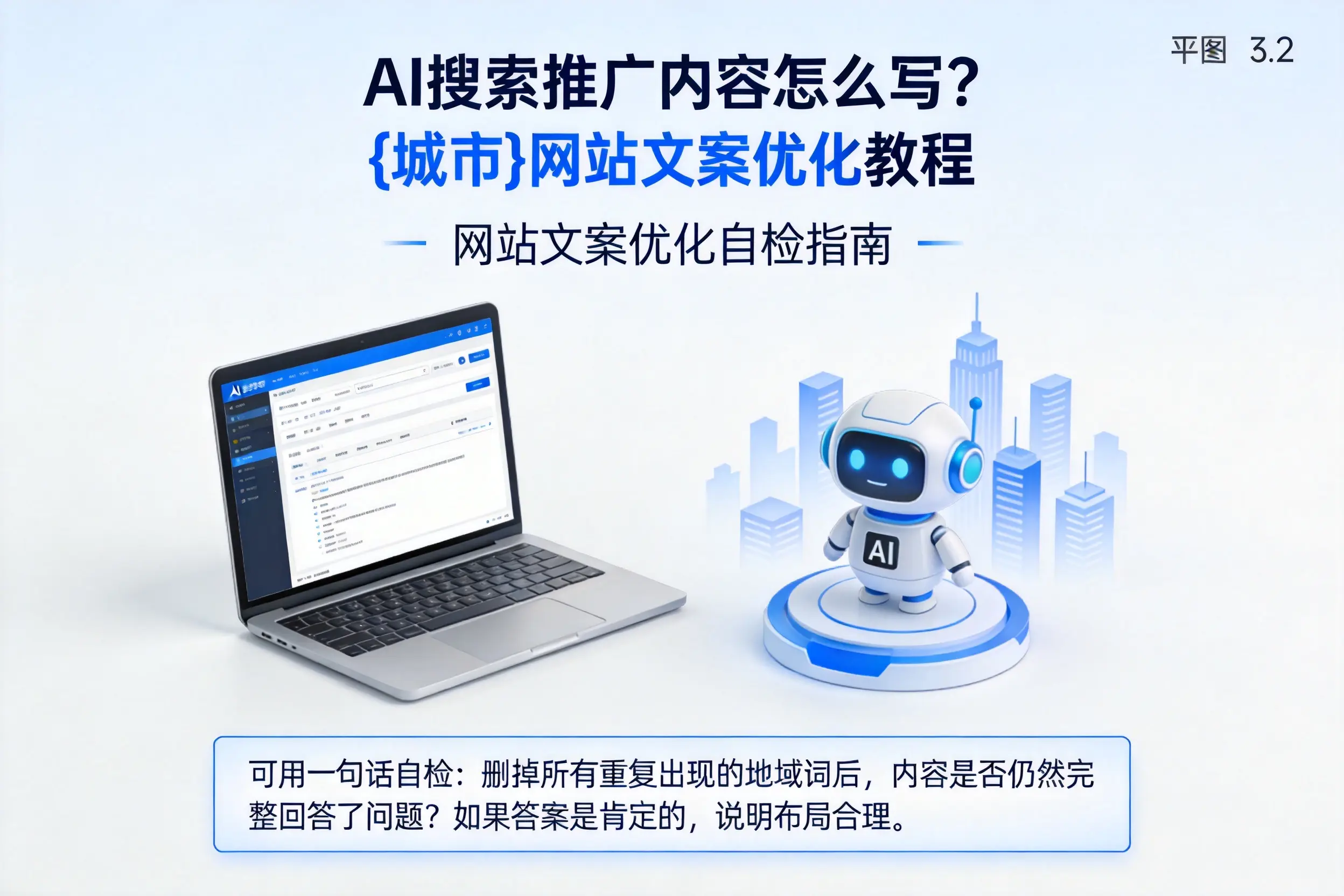 AI搜索推广内容怎么写?湖州网站文案优化教程