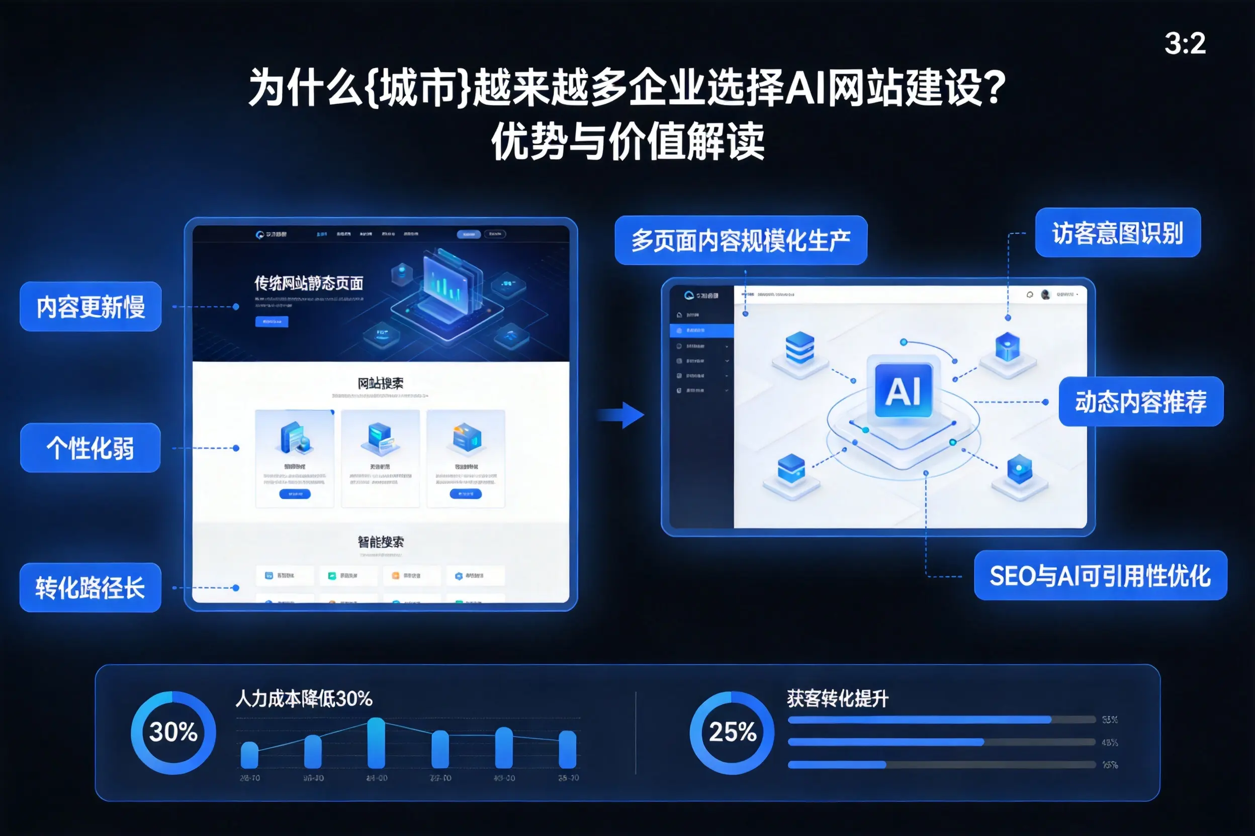 为什么湖州越来越多企业选择AI网站建设?优势与价值解读