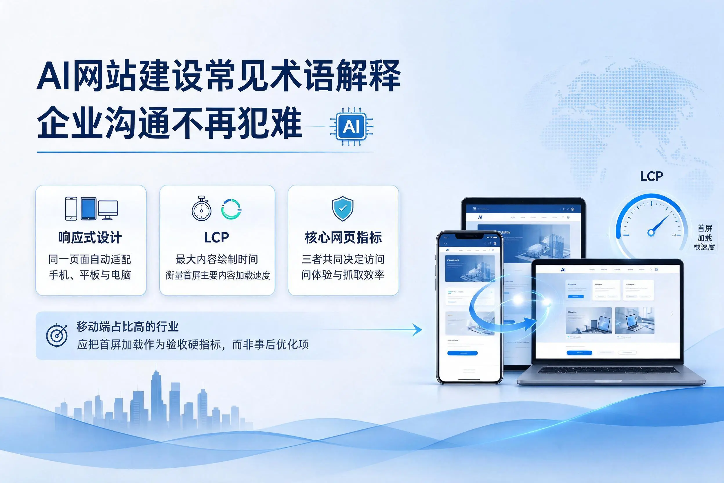 AI网站建设常见术语解释，湖州企业沟通不再犯难